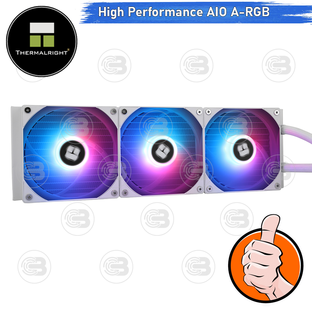 [CoolBlasterThai] Thermalright Aqua Elite 360 WHITE V3 ARGB AIO Liquid CPU Cooler (AM5/LGA1851 Ready) ประกัน 3 ปี
