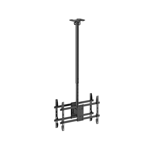 ENIX MT546BK Professional Dual-Zone Ceiling Mounts for Commercial Signage ขาแขวนทีวี ติดเพดานขนาด 43"-86" x2จอ, Max VESA 600 x 400mm., Weight Capacity 50 Kg x2