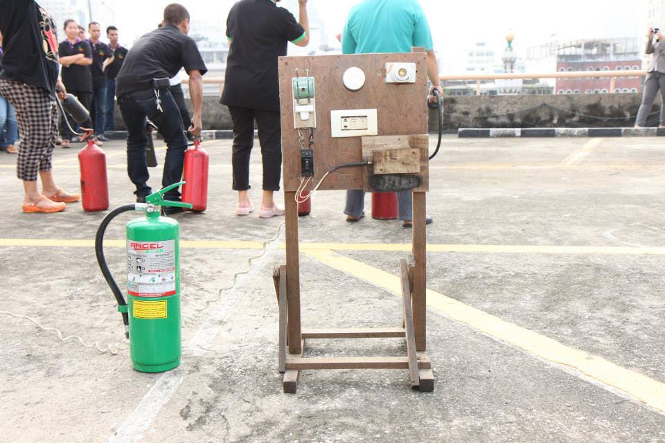 ถังดับเพลิง Angel soft น้ำยา Water mist