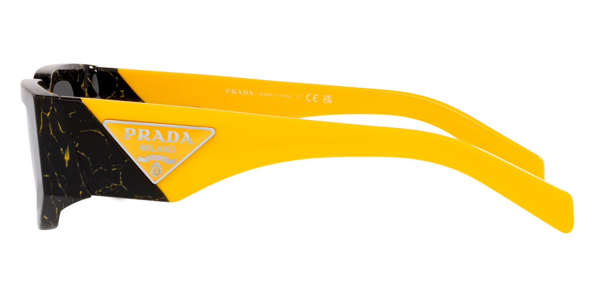 แว่นกันแดด Prada PR 09ZSF 19D5S0 - Black yellow marble S.55