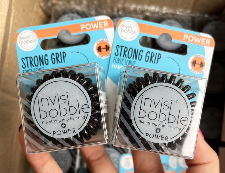 Invisibobble Power Power True Black 5 เส้น ต่อกล่อง