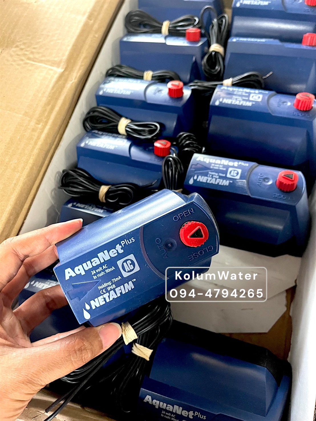 AquaNet™ Electric Valves 1" โซลีนอยด์วาล์ว ขนาด 1 นิ้ว 24VAC