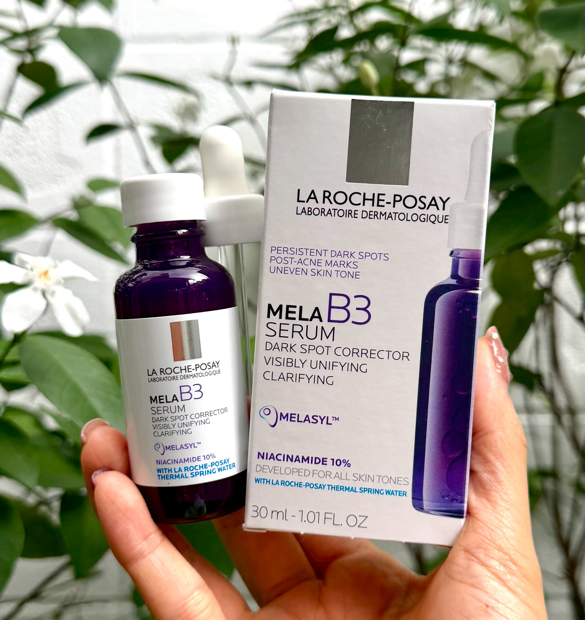 La Roche-Posay Mela B3 Serum 30ml. เซรั่มลดจุดด่างดำสูตรอ่อนโยน