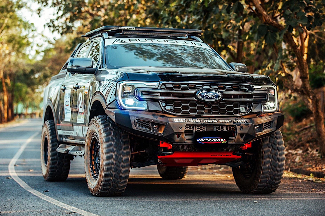 กันชนหน้า กันชนเหล็ก Option4WD รุ่น Option V.1