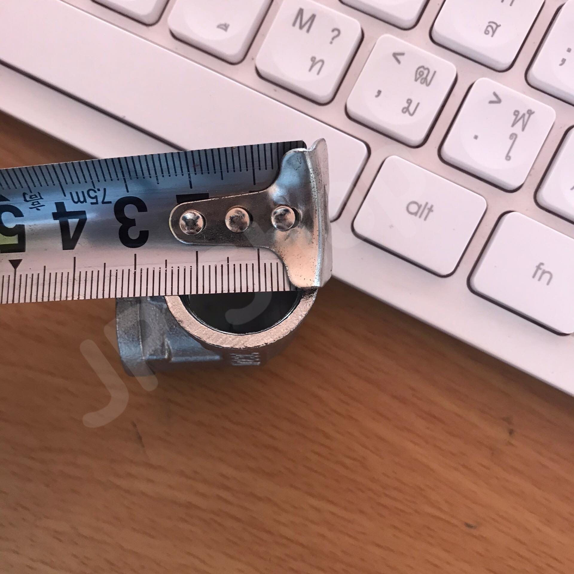 ข้องอสแตนเลส304 เกลียวใน ขนาด 4 หุน #3654