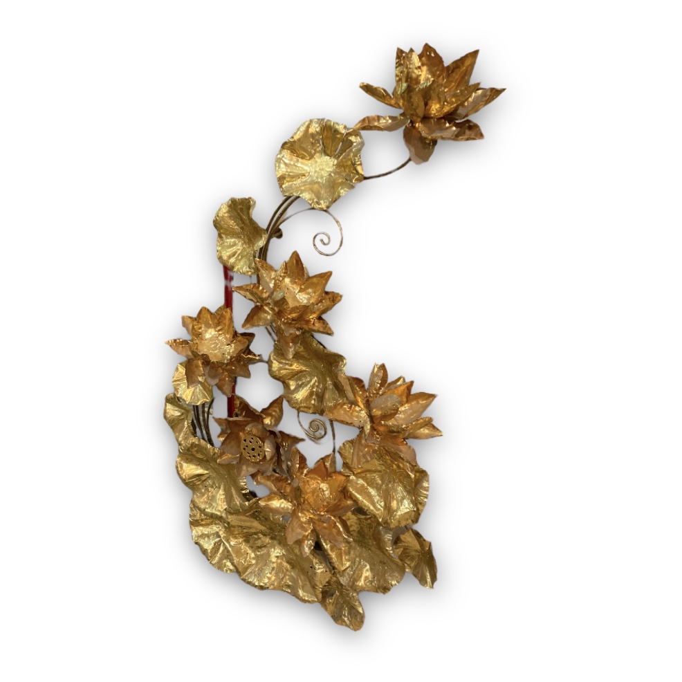 ช่อบัวติดผนังสูง (85x120 cm)