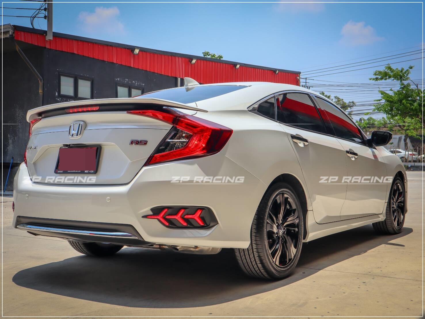 ไฟเบรคทรง Lamborghini Civic FC