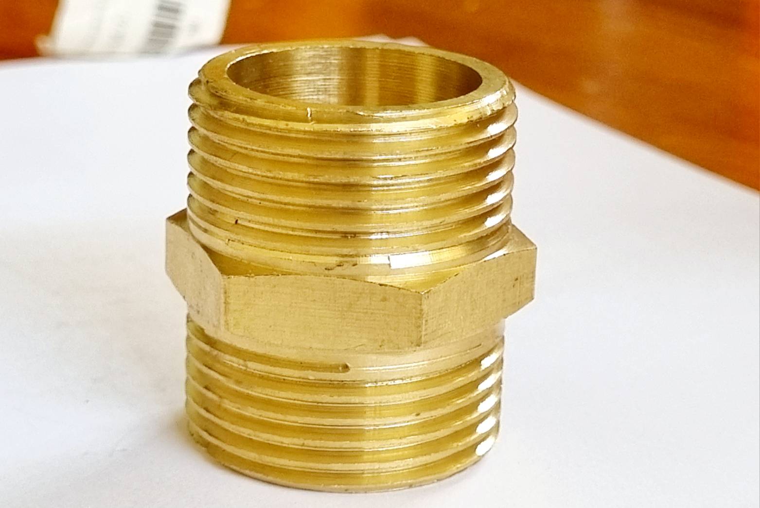 ทองเหลือง นิปเปิ้ล 1 นิ้ว #2500