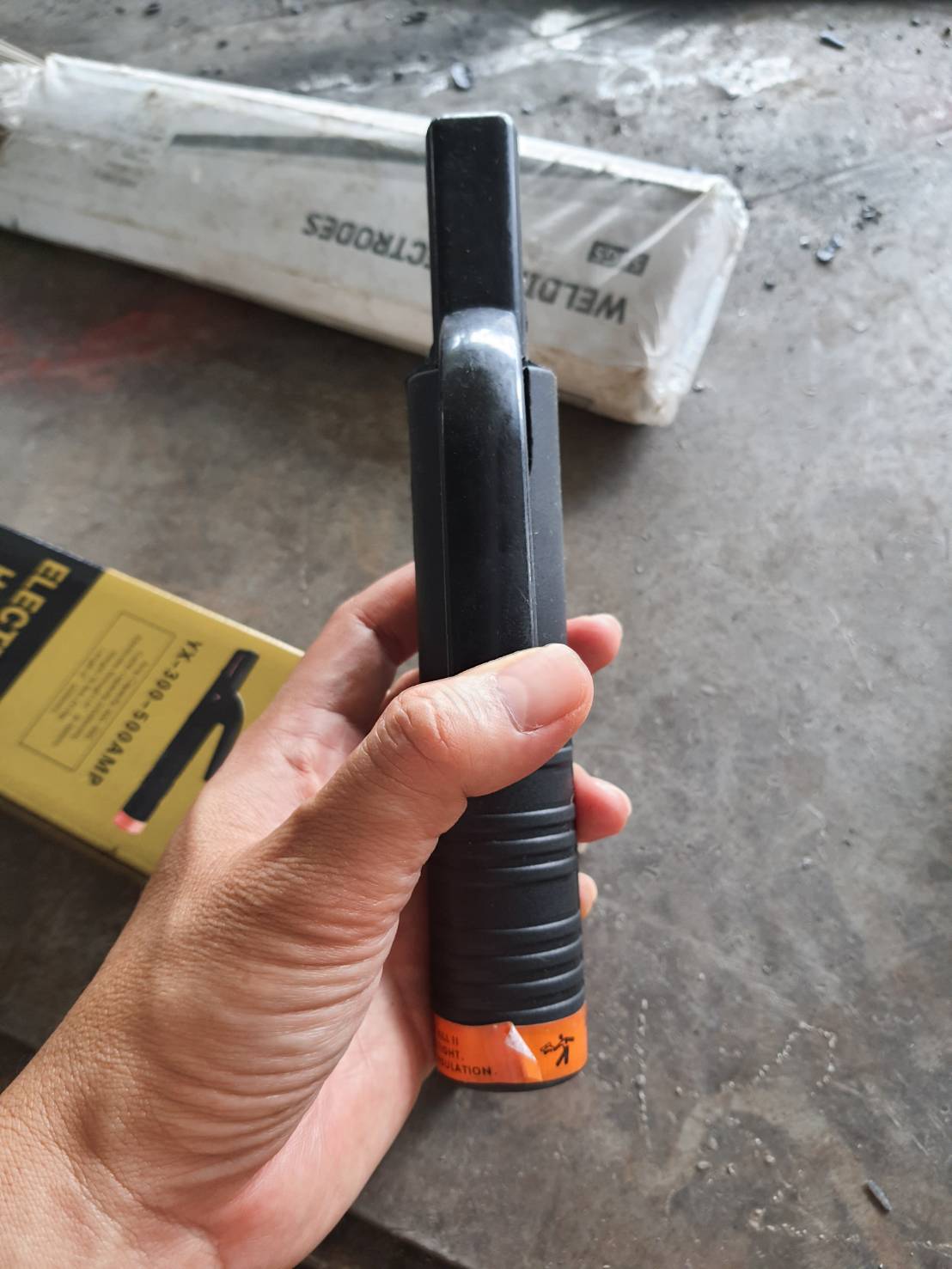 มือจับเชื่อม คีบจับอ๊อก คีบจับลวดเชื่อมไฟฟ้า