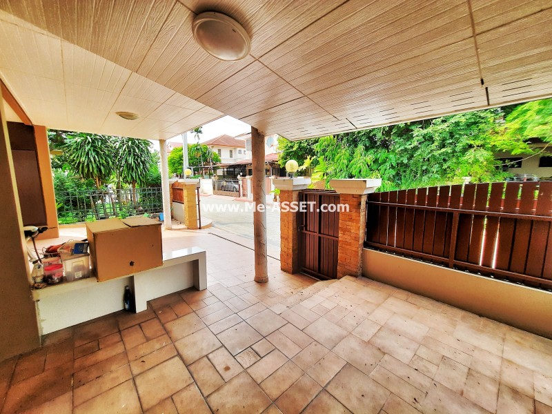 ขายบ้านเดี่ยว ม.นันทวัน (วงแหวน-รัตนาธิเบศร์) ถ.ตลิ่งชัน-สุพรรณบุรี ต.เสาธงหิน อ.บางใหญ่ นนทบุรี หลังมุม / พื้นที่ 2 ชั้น 85 ตารางวา