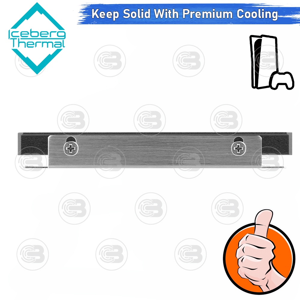 [CoolBlasterThai] Iceberg Thermal IceFLOE M.2 Heatsink 2280 SSD (Complatible with PS5) ประกัน 6 ปี