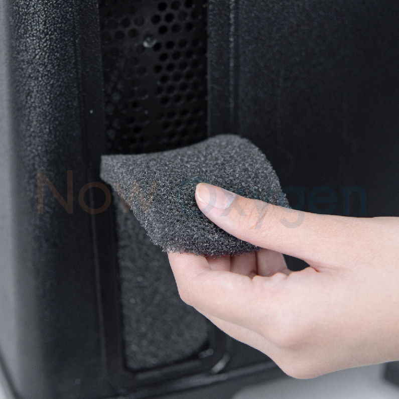 ตู้พักฟื้นสัตว์ขนาด 60*60 ซม. จับคู่กับเครื่องผลิตออกซิเจนขนาด 9 ลิตร Invacare Platinum 9