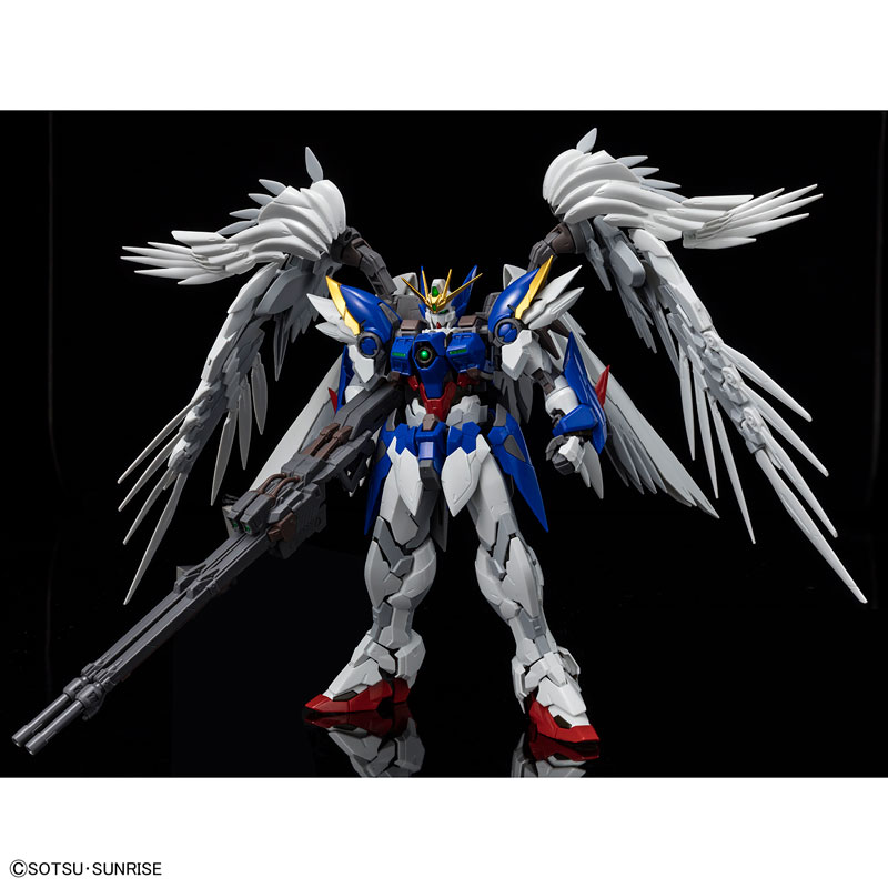 High Resolution Model 1/100 Wing Gundam Zero EW Plastic Model from "Mobile Suit Gundam Wing"