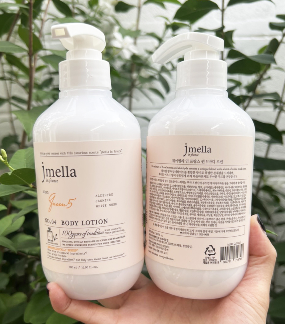 Jmella in France 500ml. โลชั่น บำรุงผิวกาย กลิ่น NO.4 : Queen 5
