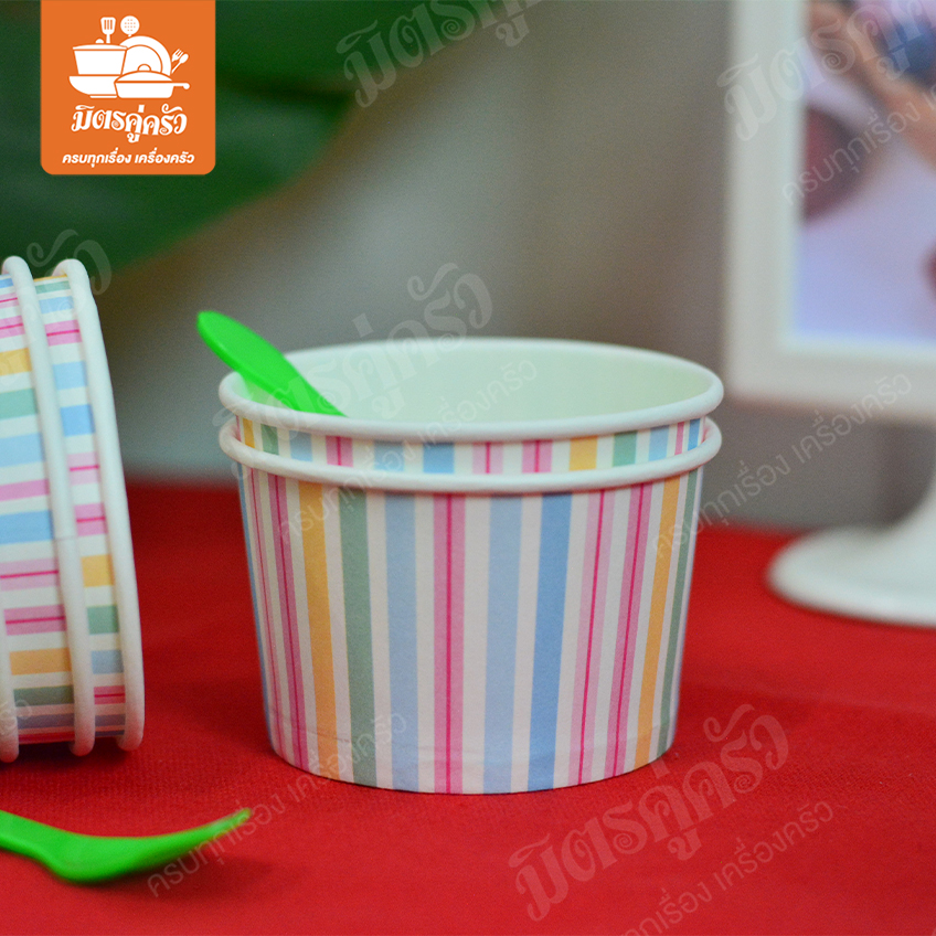 ถ้วยไอศครีม PLE2019-509+ช้อน