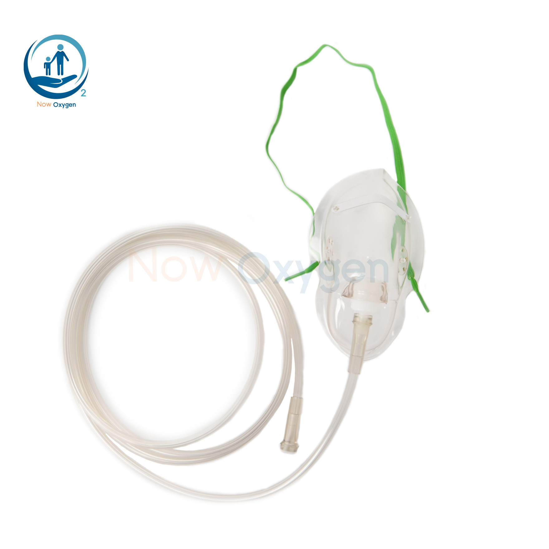 หน้ากากให้ออกซิเจน สำหรับผู้ใหญ่ Oxygen Mask (Adult)