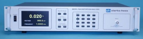 Clarke-hess 7600 Distortion Analyser