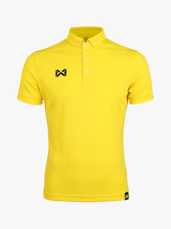 POLO SPORT WARRIX ( วอริกซ์ ) WA-3315N YY เสื้อโปโลสปอร์ต เสื้อคอกปก สีเหลือง