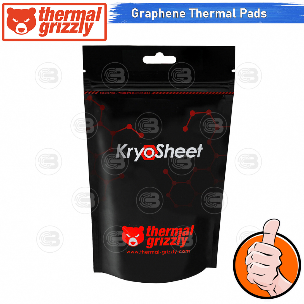 [CoolBlasterThai] Thermal Grizzly KryoSheet Graphene Thermal Pad 38x38x0.2 mm.