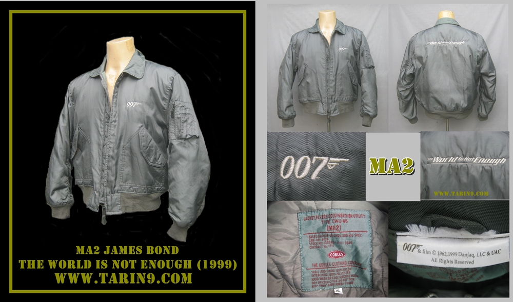 เสื้อนักบิน MA2 ผลิตที่ระลึก JAMES BOND 007