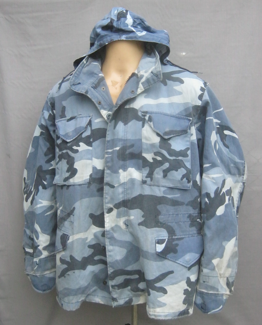 เสื้อทหาร M65 ทหารเรือ สหรัฐรุ่นทดลองใช้งาน