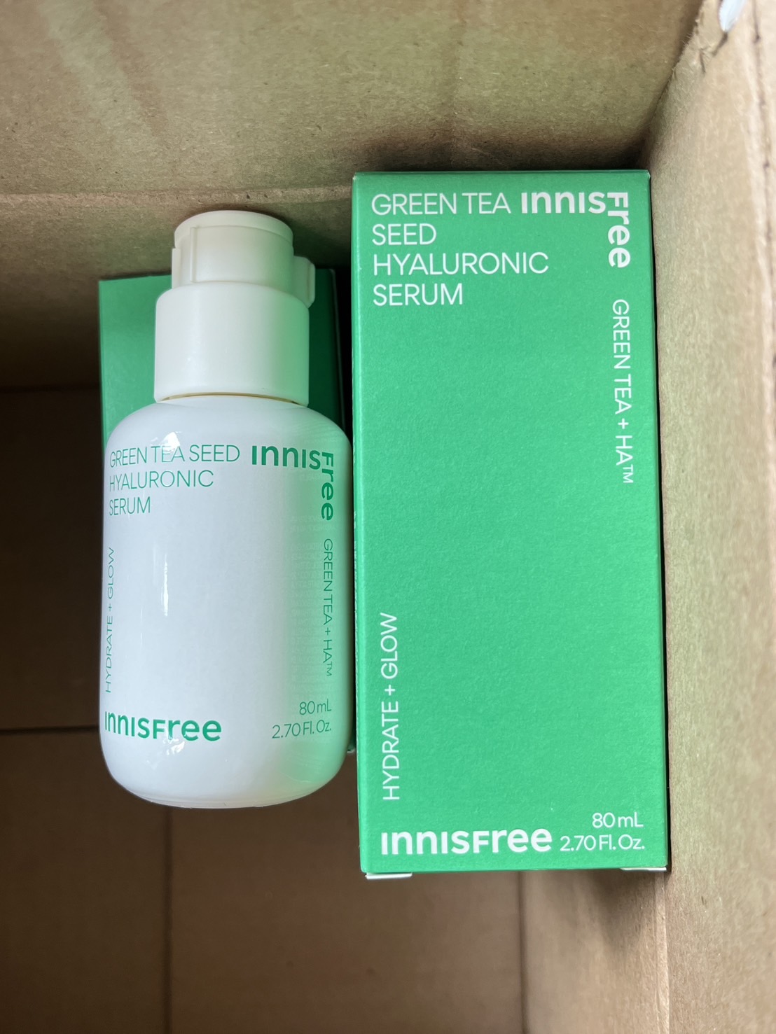 เซรั่ม Innisfree Green Tea Seed Hyaluronic Serum 80ml.