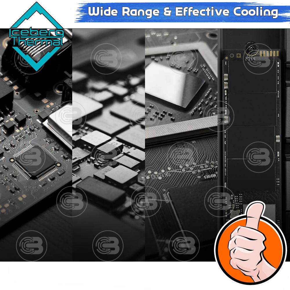 [CoolBlasterThai] Iceberg Thermal DRIFTIce LT Thermal Pad 145x145 mm./1.0 mm./11.8 W/mK