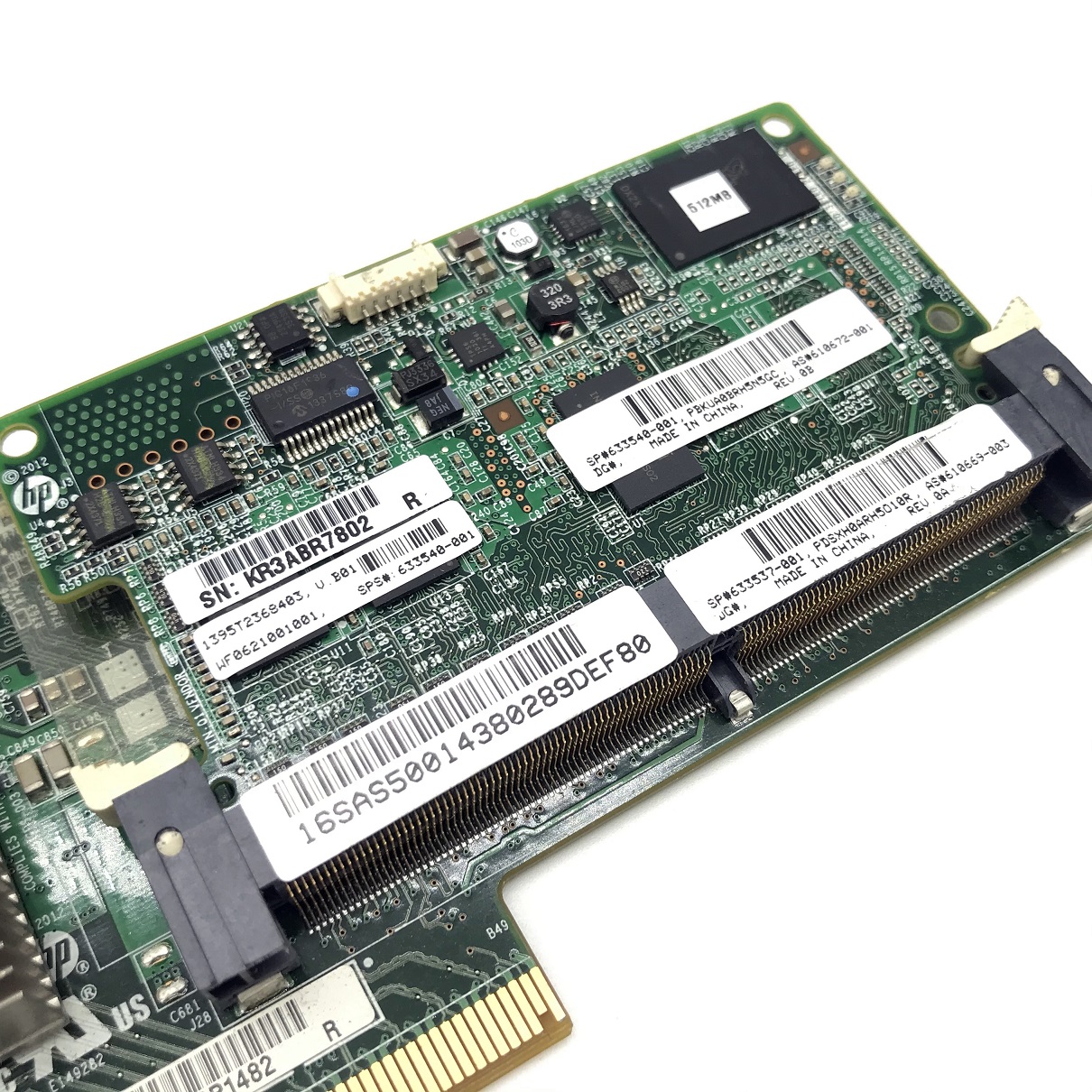 REF, HP 631667-B21 633537-001 610669-003 [TorCompTH Thailand ขาย จำหน่าย ราคา] HP Smart Array P222/512 Controller 633540-001, 610672-001 for HP G8