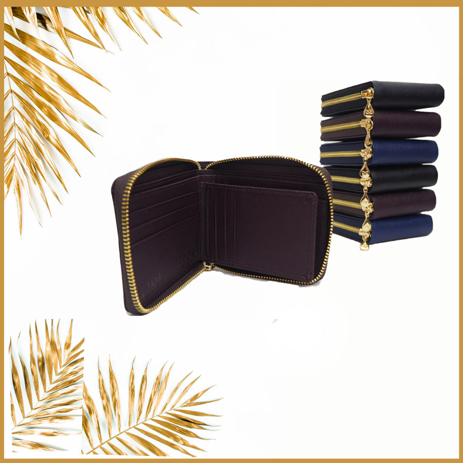 กระเป๋าซิปรอบสั้น รุ่นT-Harv