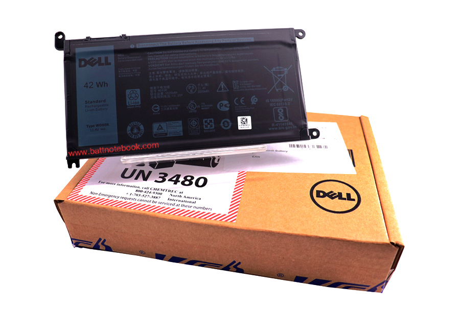 Battery Dell Inspiron 15 รุ่น 7573 2-in-1, 7579 2-in-1 แบตเตอรี่ Dell WDX0R ของแท้รับประกันศูนย์ Dell Thailand On-site Service