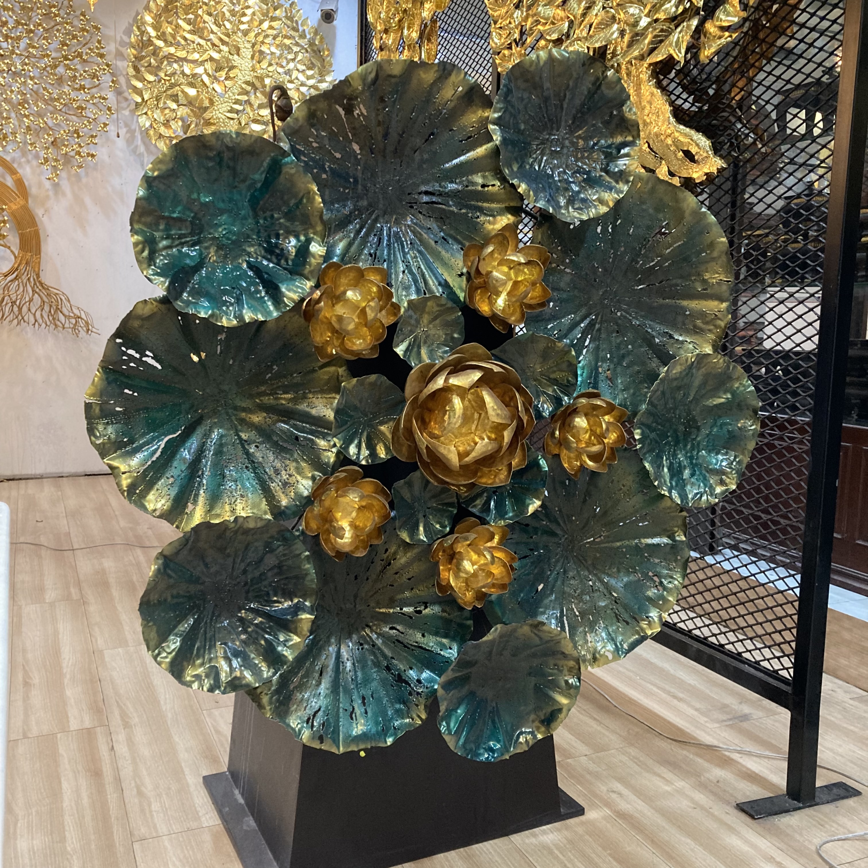 กอบัวเขียว (100x100 cm)