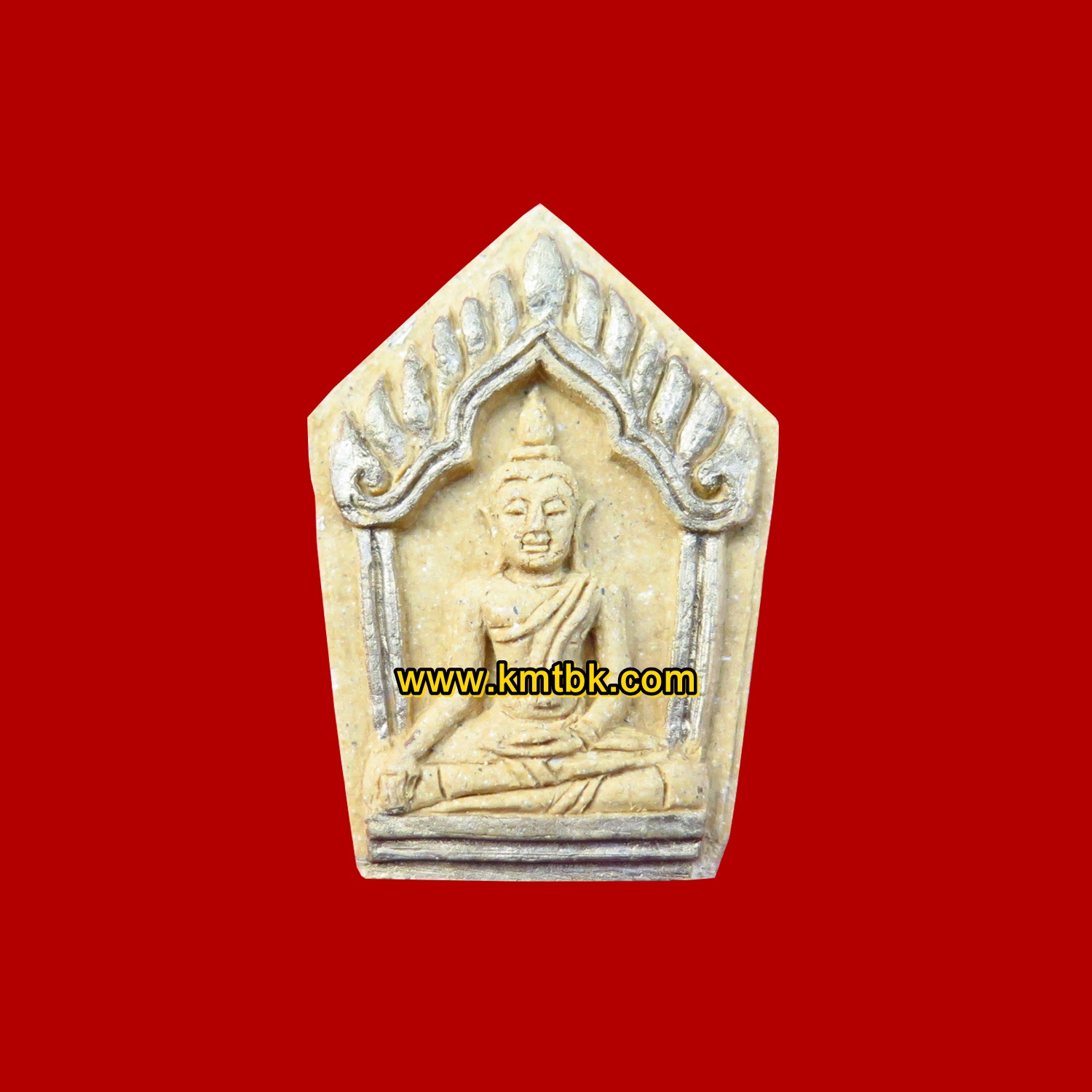 ขุนแผน แสนสะท้าน หลวงพ่อจืด วัดโพธิเศรษฐีวนาราม จ.นครปฐม (หลังกุมารทอง) เนื้อผงว่าน ขนาดห้อยคอ รุ่นไหว้ครูบูรพาจารย์ ปี 2549