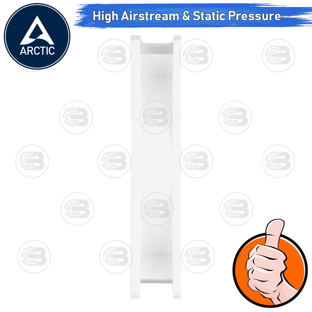 [CoolBlasterThai] ARCTIC P14 PWM PST WHITE (size 140 mm.) PC Fan Case ประกัน 6 ปี