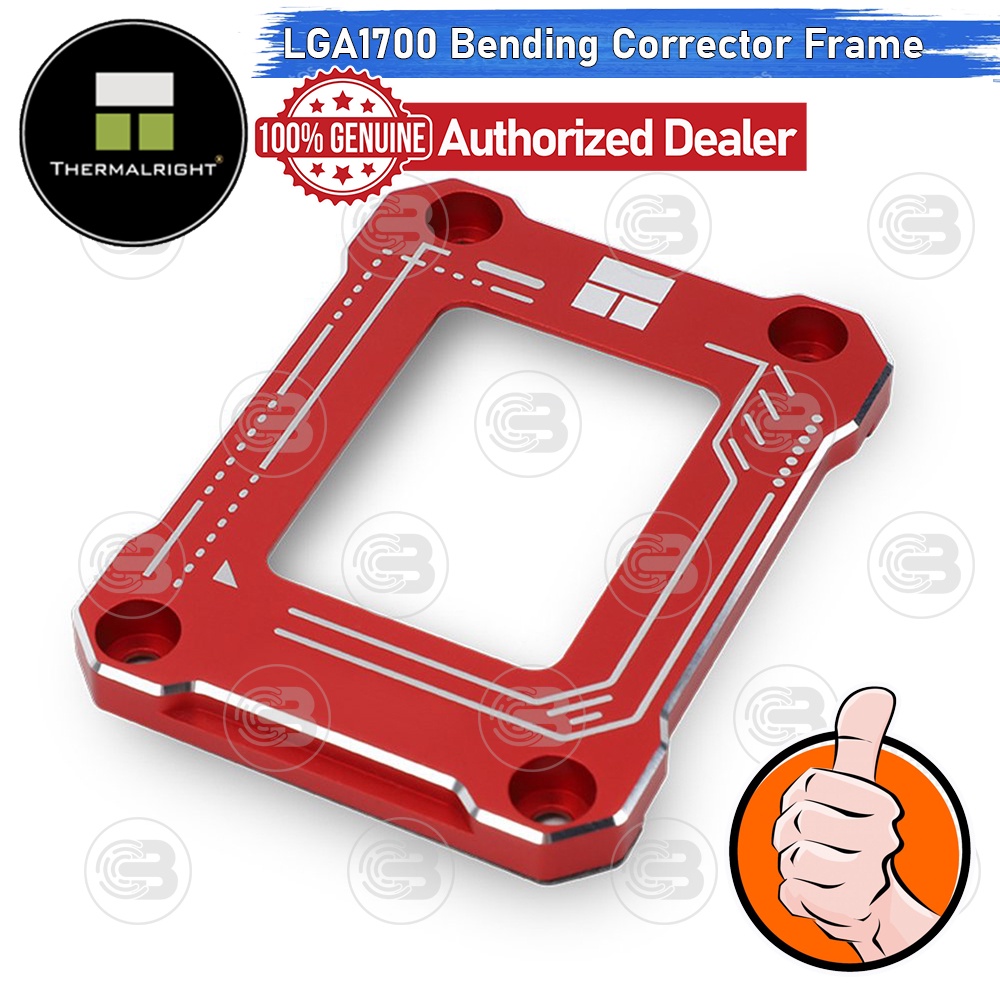 [CoolBlasterThai] Thermalright LGA1700 BCF Bending Corrector Frame Red (intel Gen.12/13/14)