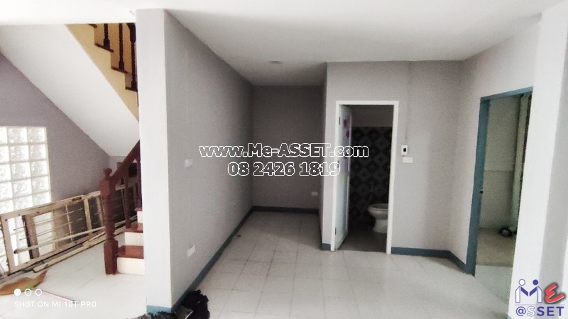 ขายทาวน์เฮ้าส์ รีโนเวทใหม่ ย่าน บึงยี่โถ รังสิต คลองสี่ ลาดสวาย : สินทรัพย์ 1 : 2 ชั้น 18.8 ตารางวา