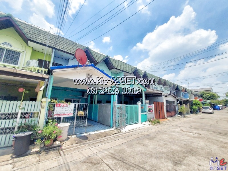 ขายทาวน์เฮ้าส์ ย่าน พหลโยธิน54 เพิ่มสิน วัดเกาะ สะพานใหม่ คลองถนน สายไหม : ม.อรุณนิเวศน์ พหลโยธิน 54/1 : 2 ชั้น 20 ตร.วา