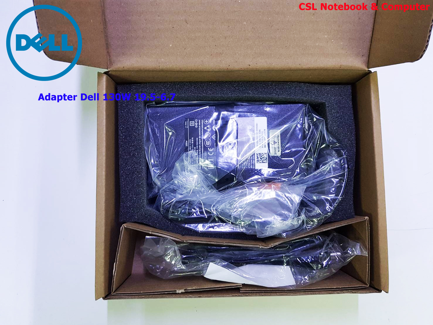 Adapter Dell Vostro 7570 360 All in One แท้ สายชาร์จ Dell 7570 360 AIO, 130W ของแท้รับประกันศูนย์ Dell Thailand ราคา พิเศษ