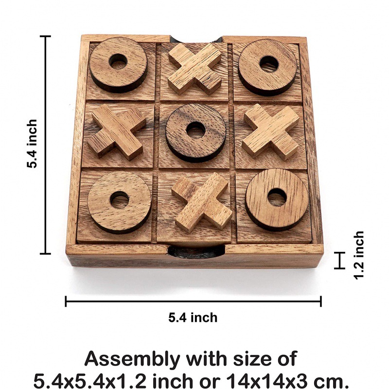 เกมOX โอเอกซ์ไม้ฉ่ำฉ่า (Tic-tac-toe)