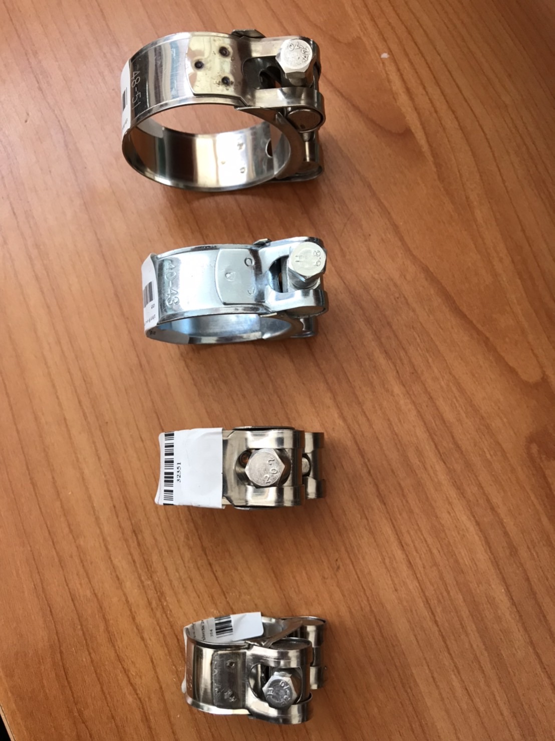 เข็มขัดรัดท่อสแตนเลส ปลอกรัดสแตนเลส เข็มขัดรัดท่อสแตนเลสอย่างดี