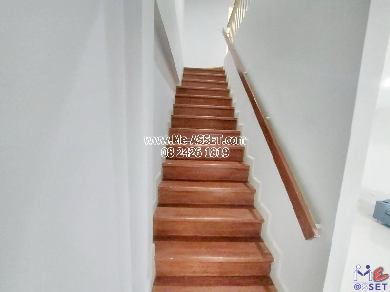 ขายและเช่า ทาวน์โฮม ย่าน คลองพระอุดม คลองข่อย วัดท่าเกวียน วัดทองสะอาด ลาดหลุมแก้ว : บ้านสวนธนาการ์เด้น : 2 ชั้น 22.7 ตารางวา