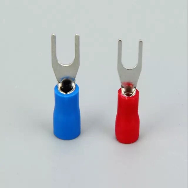 Insulated Fork Crimp Terminal Wire Connector