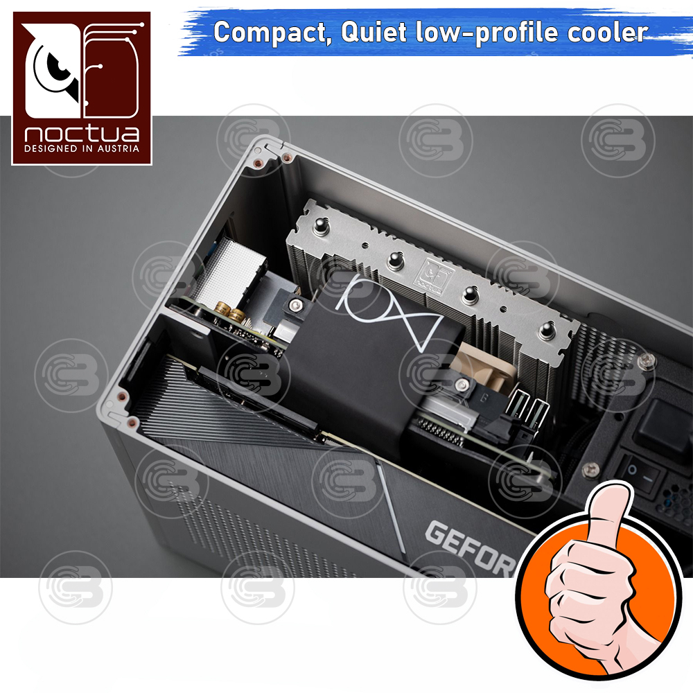 [CoolBlasterThai] Noctua NH-L12 Ghost S1 edition Quiet Low-porfile CPU Cooler (AM5/LGA1700 Ready) ประกัน 6 ปี