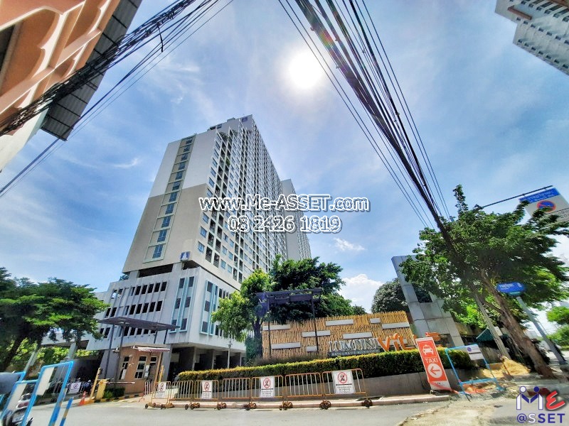 ขายคอนโด ริมแม่น้ำ ย่าน สุขสวัสดิ์ พุทธบูชา ประชาอุทิศ พระประแดง ราษฏร์บูรณะ : ลุมพินีวิลล์ ราษฏร์บูรณะ-ริเวอร์วิว 1 Lumpini Ville : 30.84 ตร.เมตร