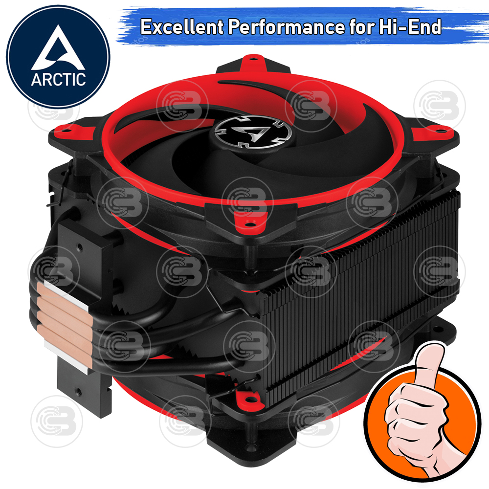 [CoolBlasterThai] Arctic Freezer 34 eSports DUO Tower CPU Cooler (Red) (LGA1851/AM5 Ready)