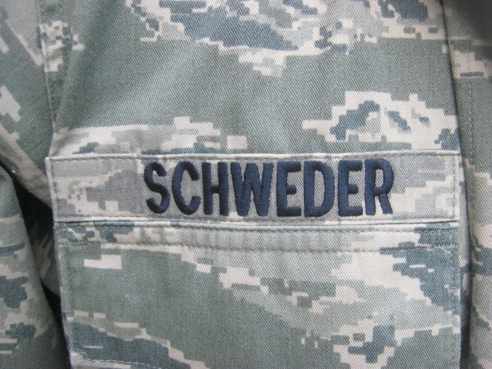 The Airman Battle Uniform (ABU) USAF Digital Tiger Stripe