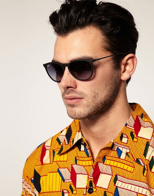 Rayban Erika Sunglasses RB4171F 622/8G Size 54 MM. ของแท้ รับประกัน 2 ปี