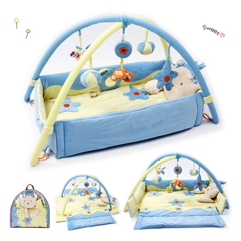 Play Gym / Play Mat : Sea Sand สีฟ้า