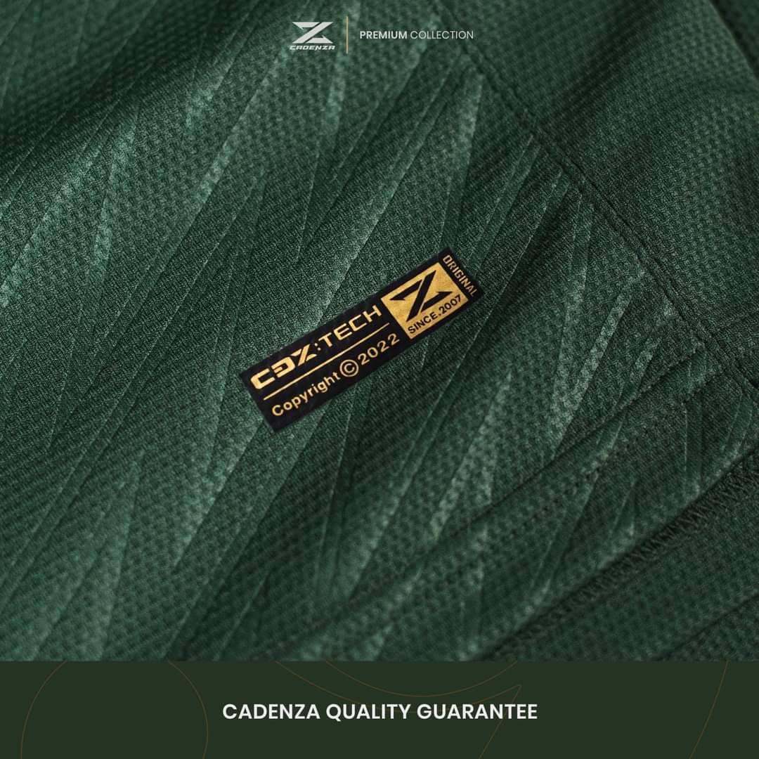 CADENZA CDL-9 POLO คาเดนซ่า เสื้อโปโลสปอร์ต เสื้อคอปก เสื้อทีม เทาแรมโบว์ LBG
