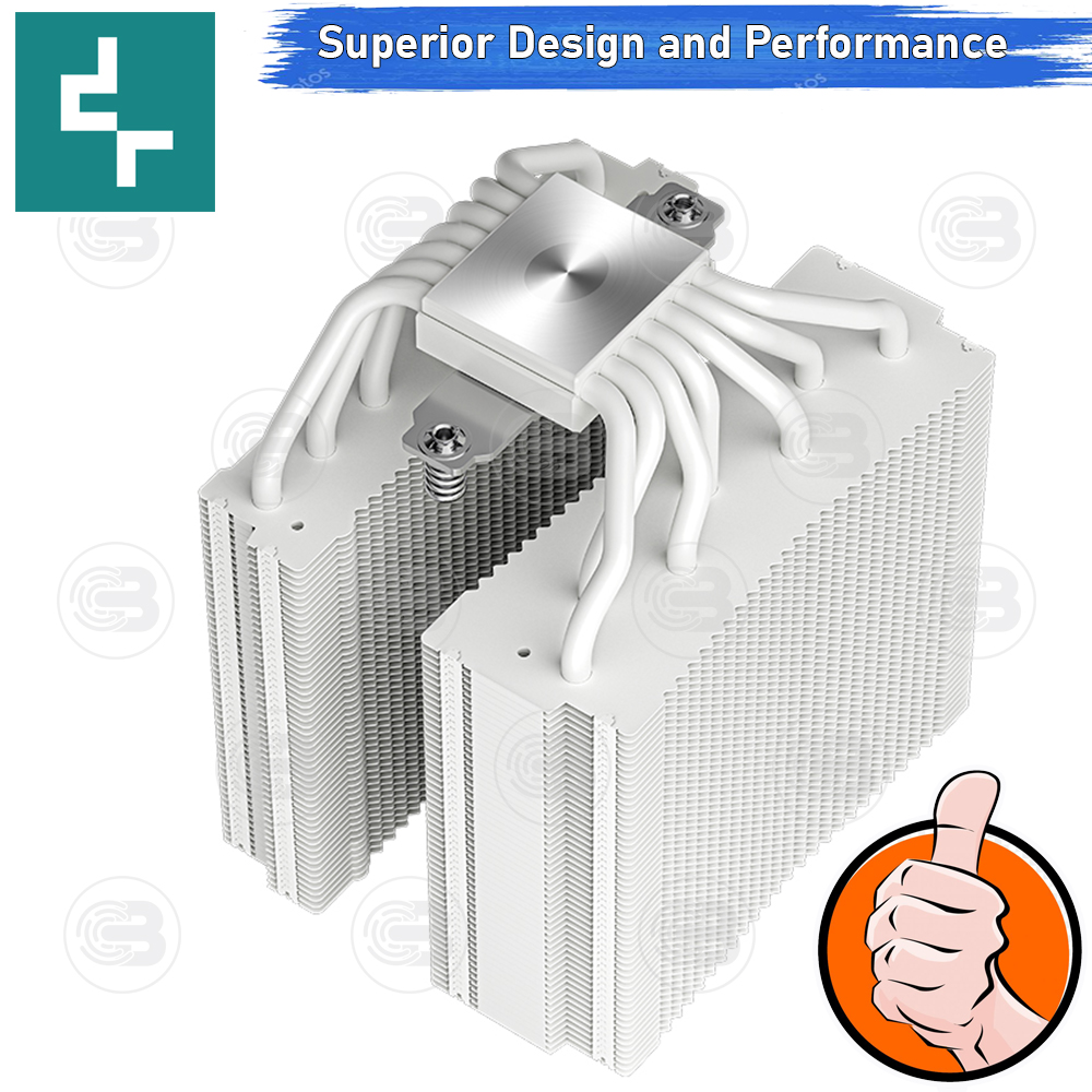 [CoolBlasterThai] DeepCool ASSASSIN 4S WHITE Dual Tower CPU Cooler (LGA1700/AM5 Ready)