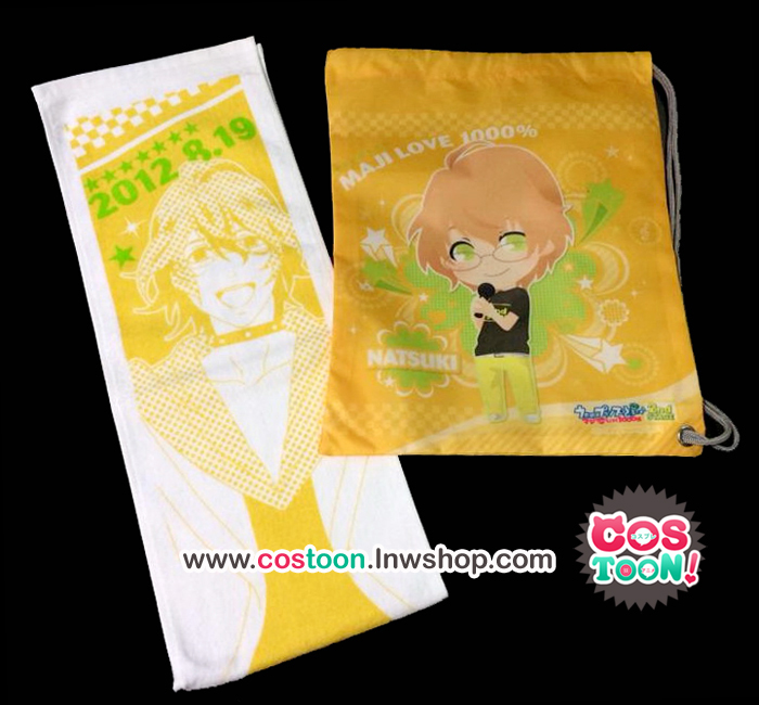 Set.กระเป๋า+ผ้าขุนหนูแบบยาว Uta no Prince-sama Natsuki